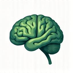 Brain icon with pathways lighting up, representing neuroscience of habit formation